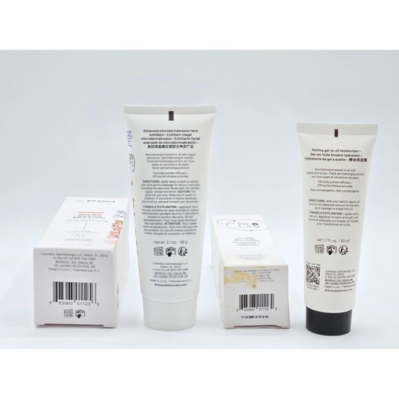 Dr. Brandt~ Microdermabrasion Face Exfoliator & Melting Gel to Oil Moisturizer - Picture 5 of 5